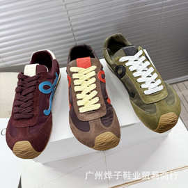 王一博杨幂同款德训鞋男女款美式复古百搭休闲鞋透气运动阿甘鞋潮