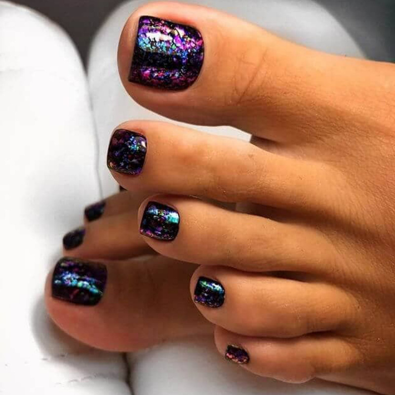 Colorful Flash Laser Tin Foil Paper Fragment Wearable Nail Pieces Removable Toenails False Nail Manicure Pieces TE02 Colorful Flash Laser Tin Foil Paper Fragment Wearable Nail Pieces Removable Toenails False Nail Manicure Pieces TE02