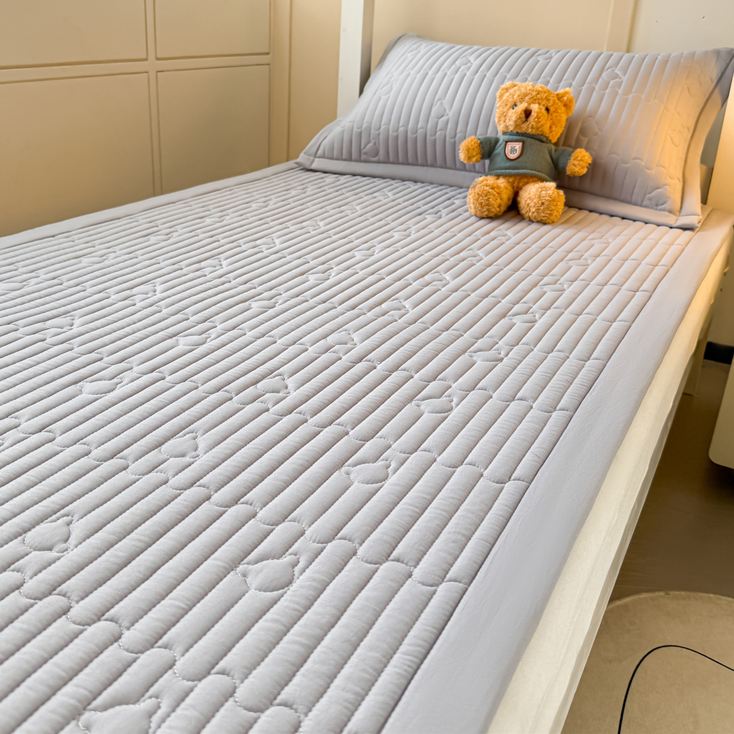 케어베어-무윤그레이 [A급 산모 및 유아용, 피부친화적, 통기성]