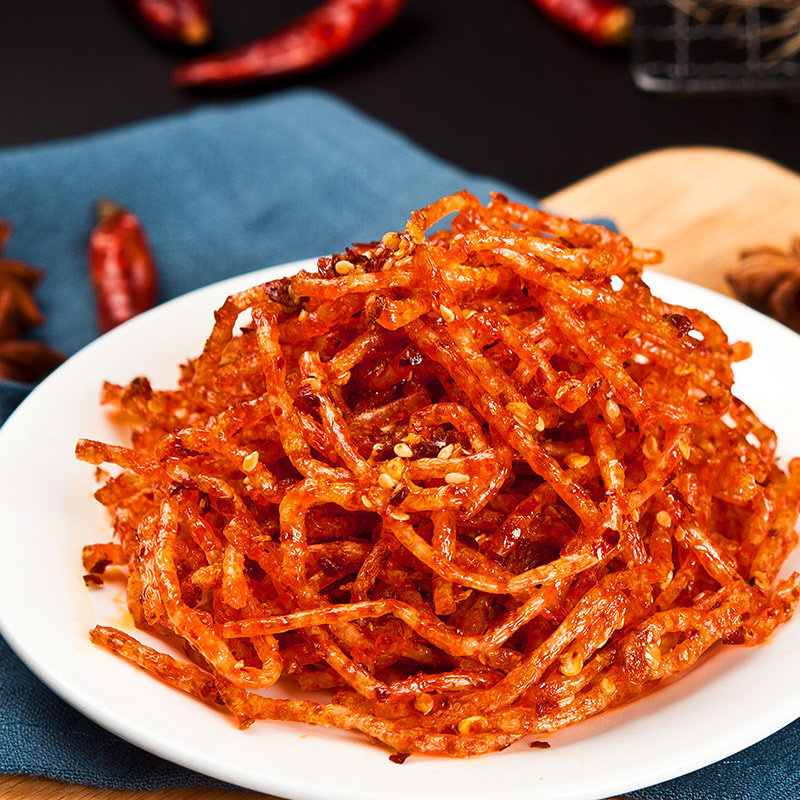 Yufeng Bawangsi Spicy Snacks Internet-famous Spicy Snack Casual Snack 65g Bag Supermarket Food Wholesale Bulk