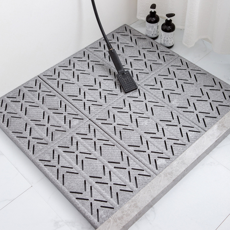 고급 회색 (버클 6 개) 포장 0.72 평방 미터