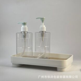380ML500ML Straight Lotion Bottle, Special Plastic Bottle for Bathroom and Hotel Care, Labeling and Shoulder PET Bottle