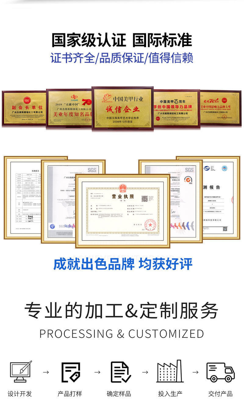 智贝详情图_10JOUS杰奥斯建构底胶功能胶15公斤装美甲胶