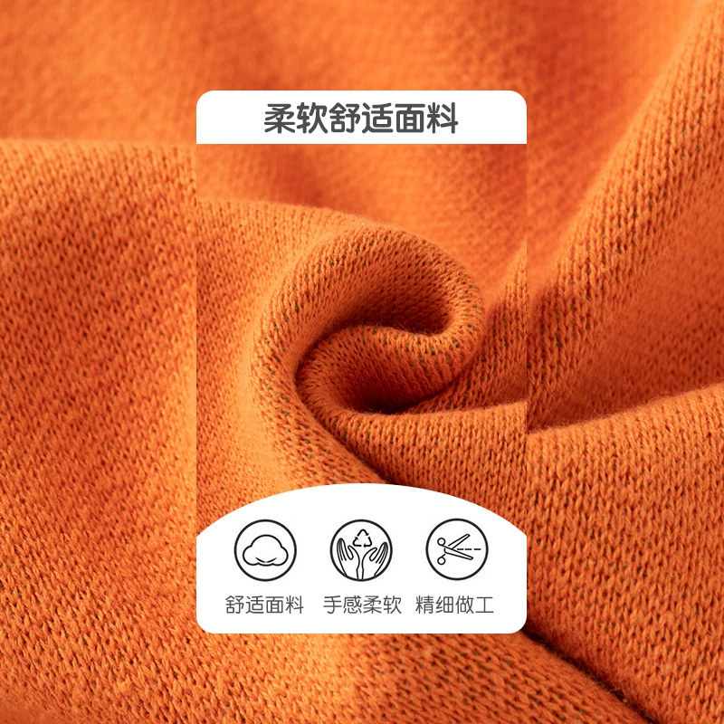 Cartoon sesame oil, dinosaur, children's demi-season sweater, cotton knitted thermal underwear for boys, Korean style