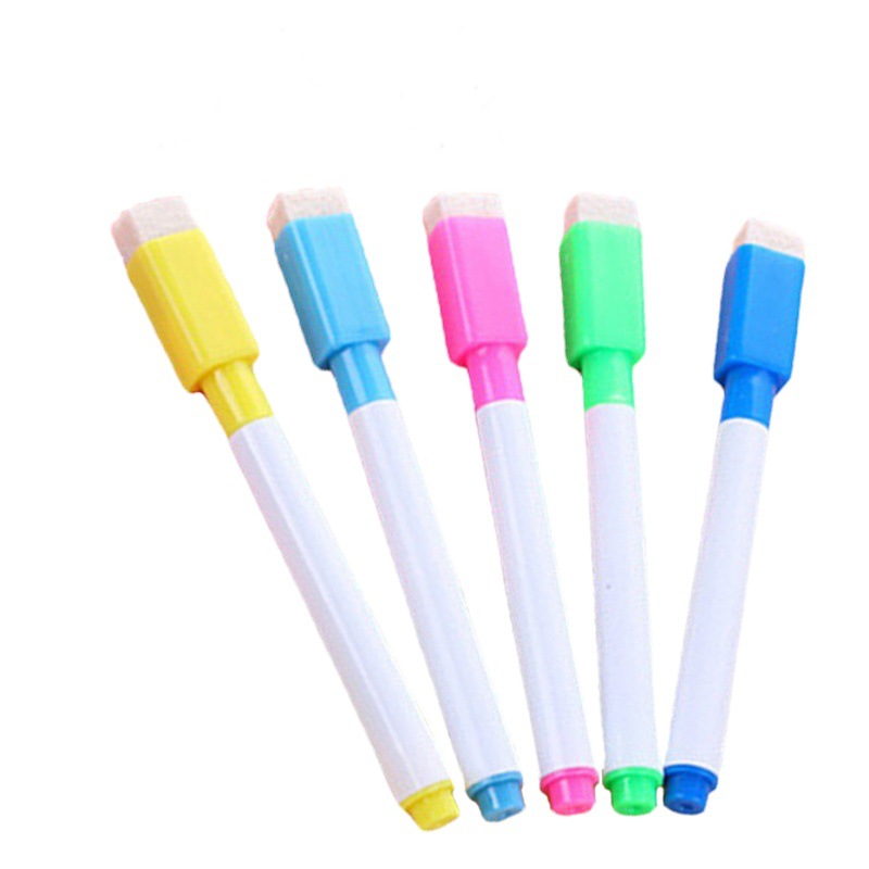 Creative repeated erasable whiteboard pen water marker pen with brush head Children's Painting color pen manufacturers wholesale