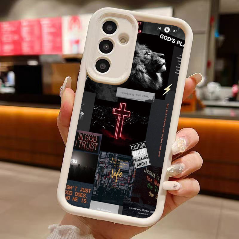十字架适用三星于Galaxy S25plus手机壳SamsungA73跨境S24全包A72|undefined
