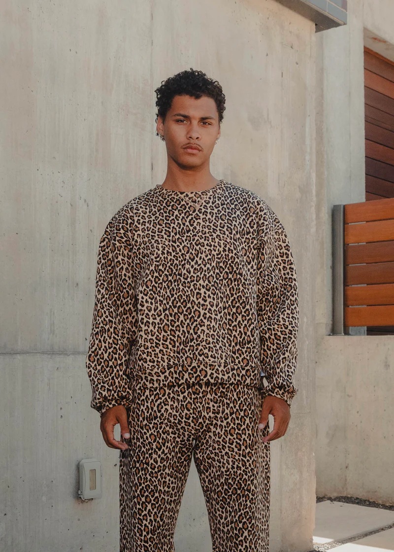 350g Weight Long Sleeve Sleeve Length Pullovers, Zipper Placket Type Polyester Fabric Type Regular Top Length Hoodie Tops Type Daily Occasion Hooded Neckline Loose Fit Type Leopard Pattern Spring, Autumn Season Women's Gender Printing Design Streetwear Style Hoodies & Sweatshirts Long Sleeve Printing Streetwear Leopard 10