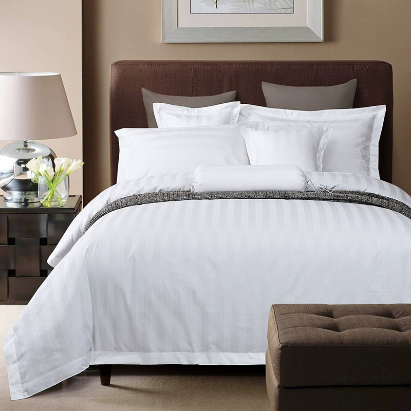 Комплект для отеля, белое хлопковое покрывало на пуховую простыню, набор из 4 предметов