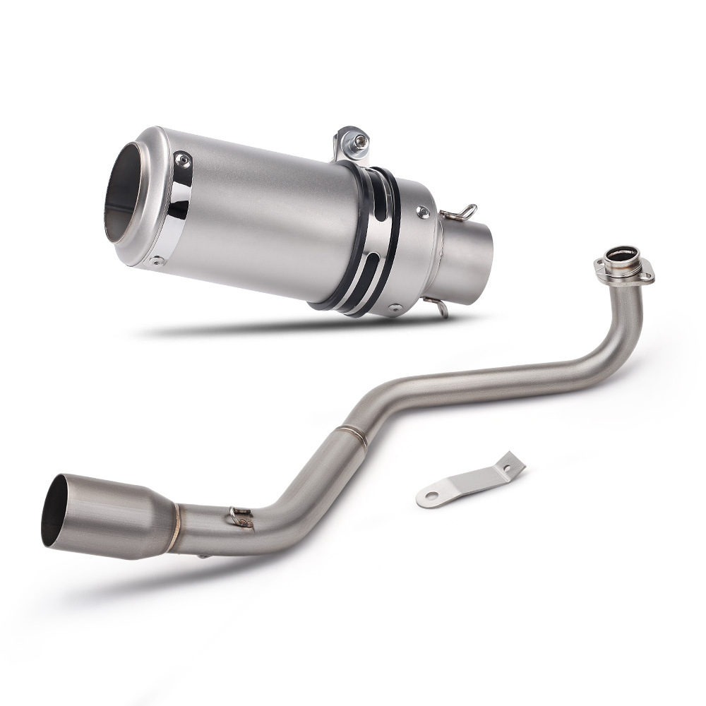 Motorcycle Little Monkey MSX125 full exhaust system stainless steel front and rear silencer set 2012-2020