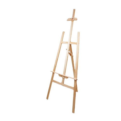 Wooden Easel Drawing Board 1.5m 1.75m Monochrome Sketching Painting Support Folding Easel 4K Drawing Board Set