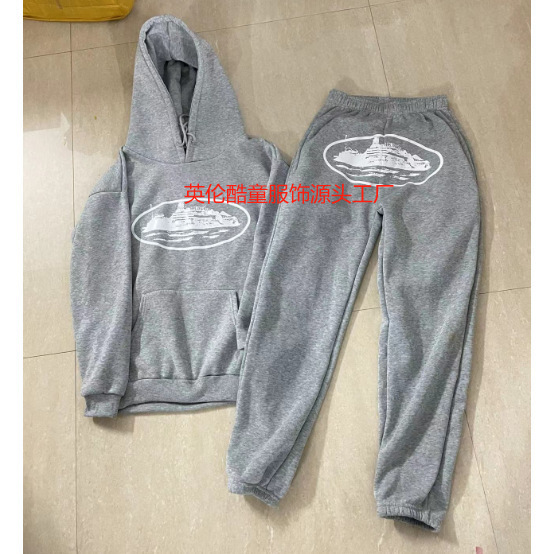 Corteiz Trend Street Suede Suede Suede Hip Hop Skateboard Casual Top Otoño Hombre