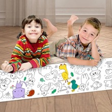 Large Children Drawing Roll Toddlers Coloring Poster Art跨境