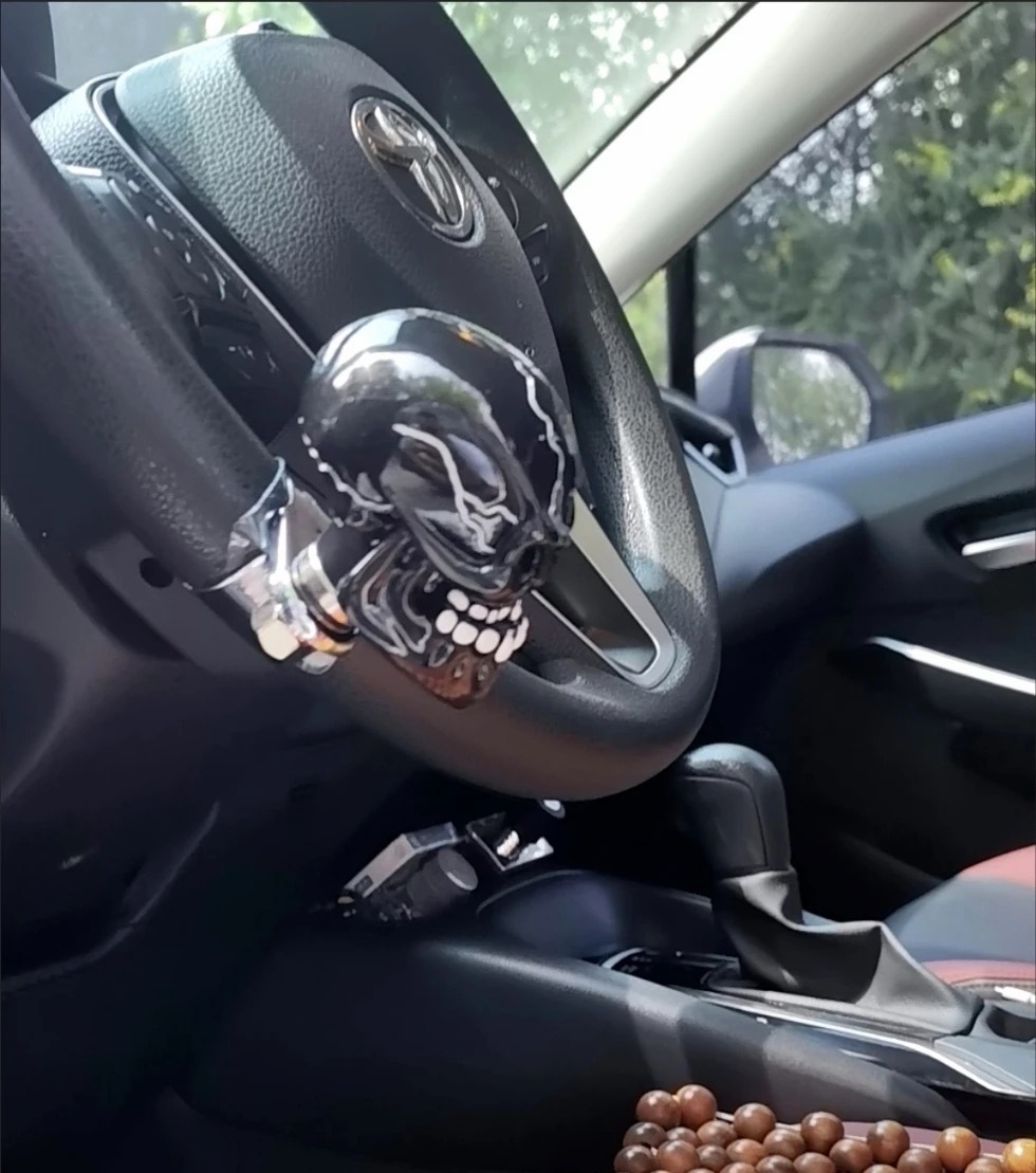 Cross-Border Car Modification Steering Wheel Power Ball, Personalized Power Ball, Car Power Assist Device, Labor-Saving Ball