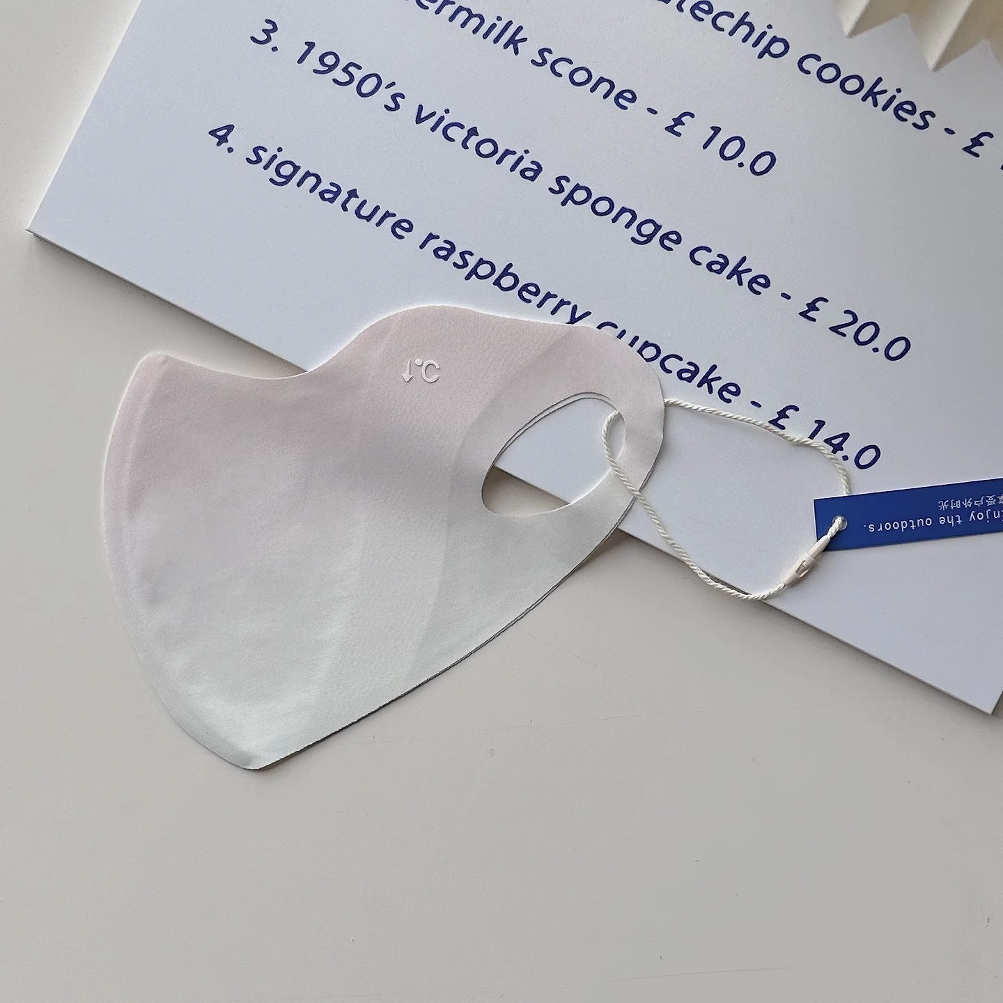 Máscara de protección solar con sensación de hielo upf50 + máscara de protección ocular contra rayos ultravioleta hielo 3D marea tridimensional de alto valor facial femenino en verano