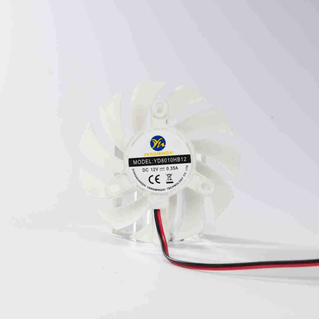 YD8010支架风扇直流散热风扇12V防水工业鼓风机风扇监控设备风扇