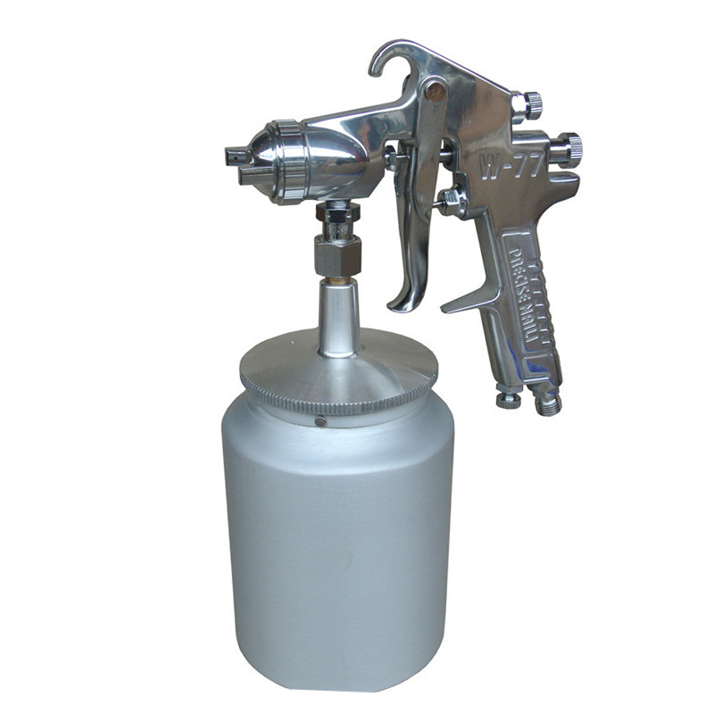 洗车机气泵耐力W-77S下壶喷枪涂料工具2.0口径高雾化清洗机单壶