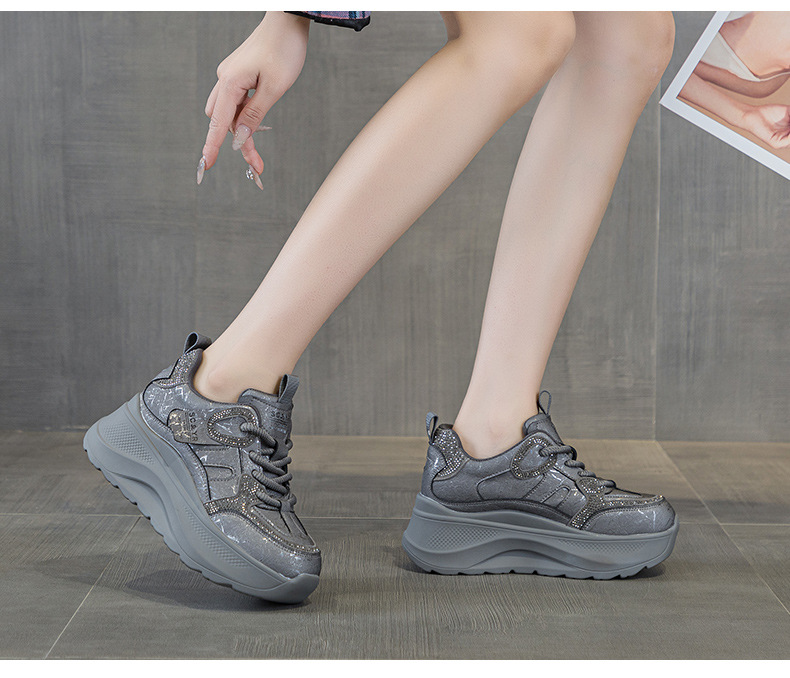 Giày sneaker nữ đế dày phong cách cổ điển Forrest Gump, thời trang đa năng, phù hợp mọi dáng người — M2975 đơn màu xám, M2975-1 plus nhung xám, M2975 lớp lót đơn màu be, M2975-1 plus nhung màu be chi tiết 25