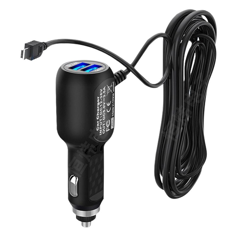 Driving Recorder Car Charger Super Fast Charging Gps Power Cord Car Charging Head Pd Cigarette Lighter Car Charger