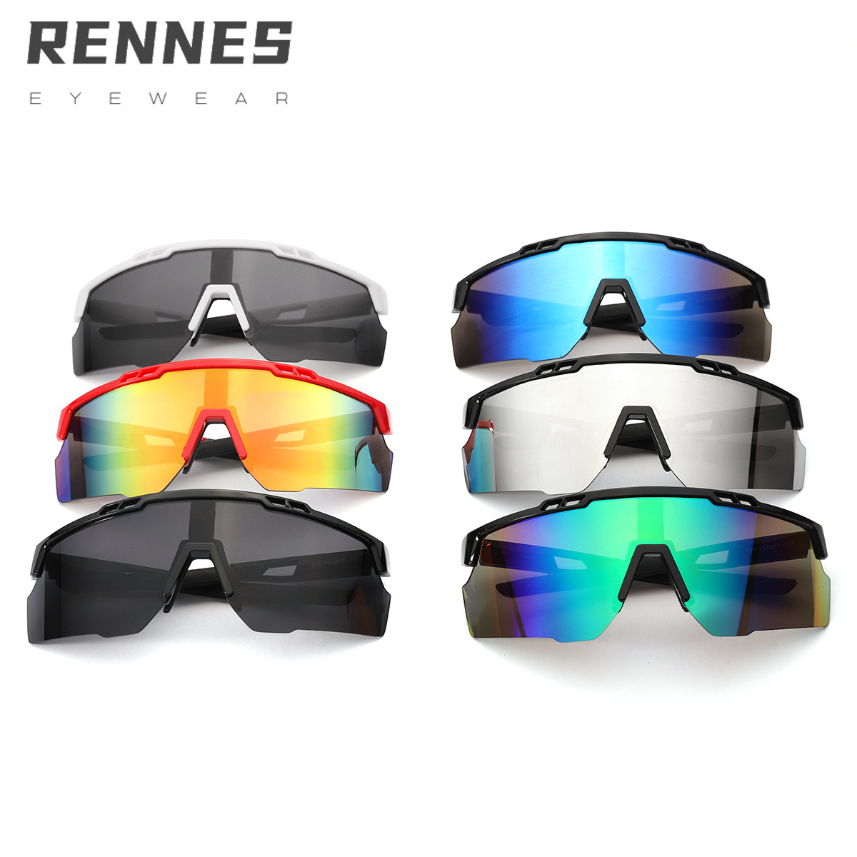 2024 nuevas gafas de sol de protección solar a prueba de viento y de conducción al aire libre coloridas transfronterizas para niños