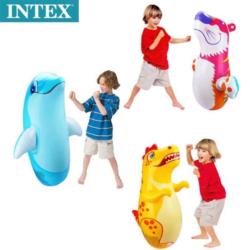Кукла INTEX Роли-поли, надувная игрушка-боксер для отдыха, 3D