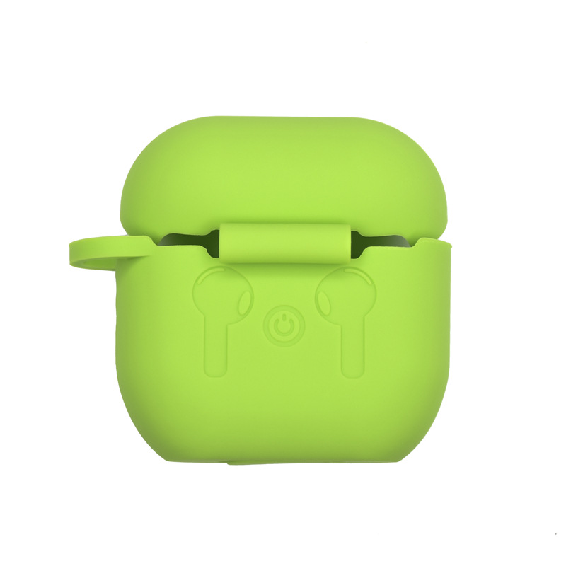 Suitable for Huaqiang North AirPods 6th Generation Wireless Bluetooth Earphones &ndash; Silicone Protective Case with Drop-Resistant Storage Bag, Thick Model
