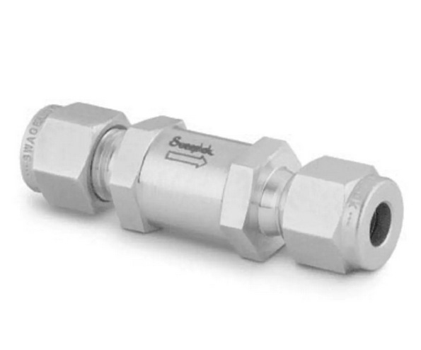 世伟洛克SS-4C-KZ-15不锈钢提升阀芯单向阀1/4 in.卡套15psig1.1b