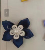 Children's hair accessory flower-shaped, clothing, decorations, jewelry, 3cm, polyester, handmade