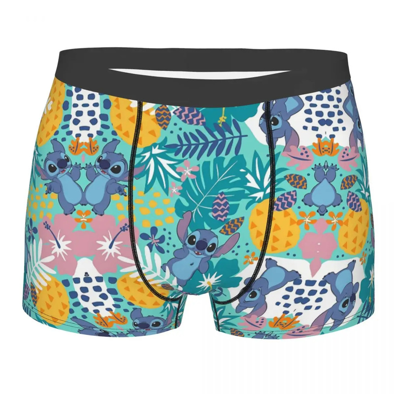 Star Baby Stilwell Animation Peripheral Boxers Summer Blue Seaside Panties 3D Printed Breathable Boxers