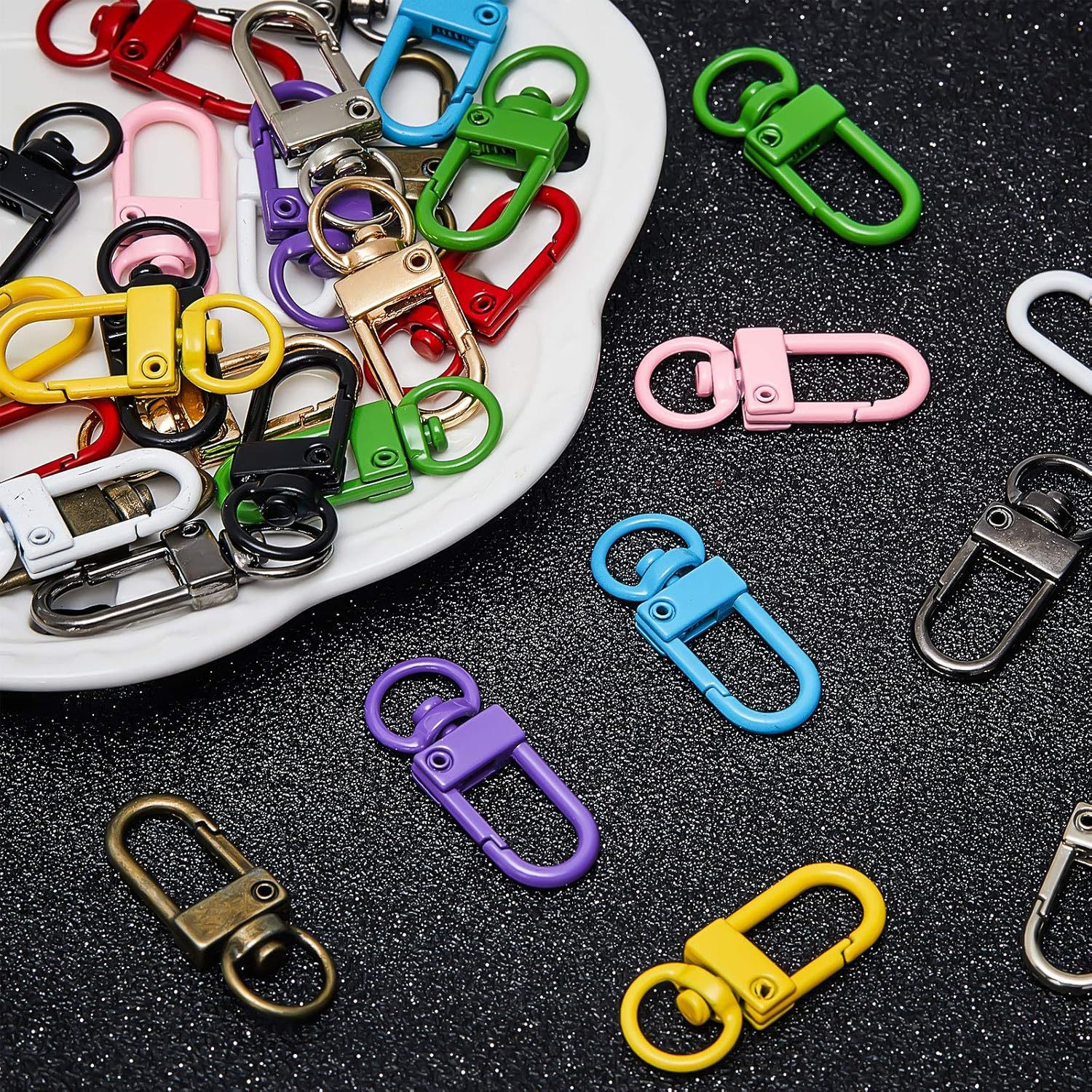 Zinc Alloy Door Buckle Dog Buckle Cross-Border Popular Hardware Luggage Accessories DIY Pendant Keychain Wholesale Key