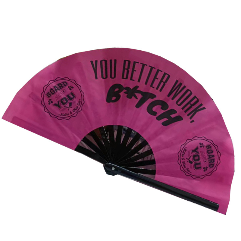 AliExpress Kung Fu fan publicidad ventilador plegable 50 piezas conjunto Kung Fu ventilador orgullo ventilador de gran tamaño ventilador de sonido