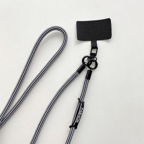 7MM mobile phone strap lanyard cross-body can be carried around the neck camera anti-lost rope lanyard braided strap card mobile phone rope