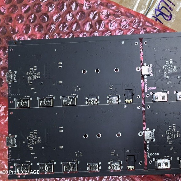 Type c. USB4.0 Hard Disk Box Docking Station USB2.0 Audio 3.5