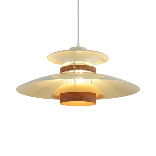 Track pendant light Walnut PH5 pendant light modern minimalist Nordic dining table dining room minimalist creative cream restaurant light