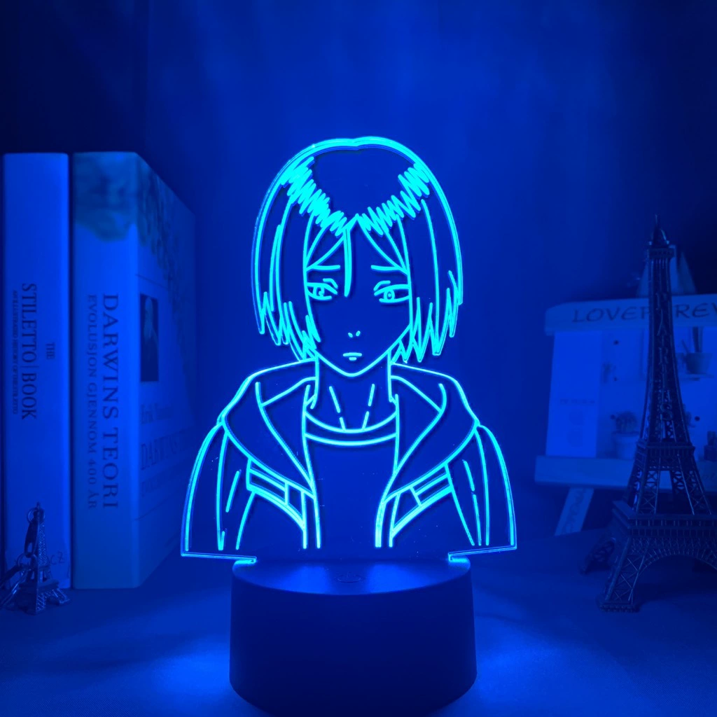 Акриловая ночная LED-лампа с волейболом, минифигура, 3D, подарок на день рождения