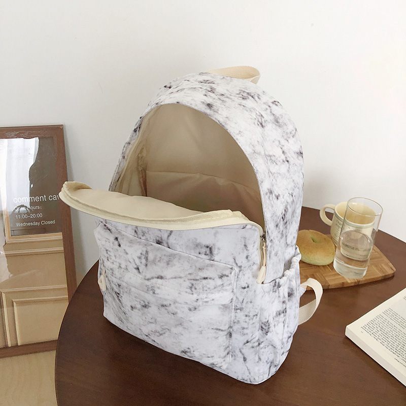 2025 nueva mochila de moda para estudiantes universitarios, mochila escolar para estudiantes de secundaria y preparatoria, mochila de viaje simple y ligera de gran capacidad