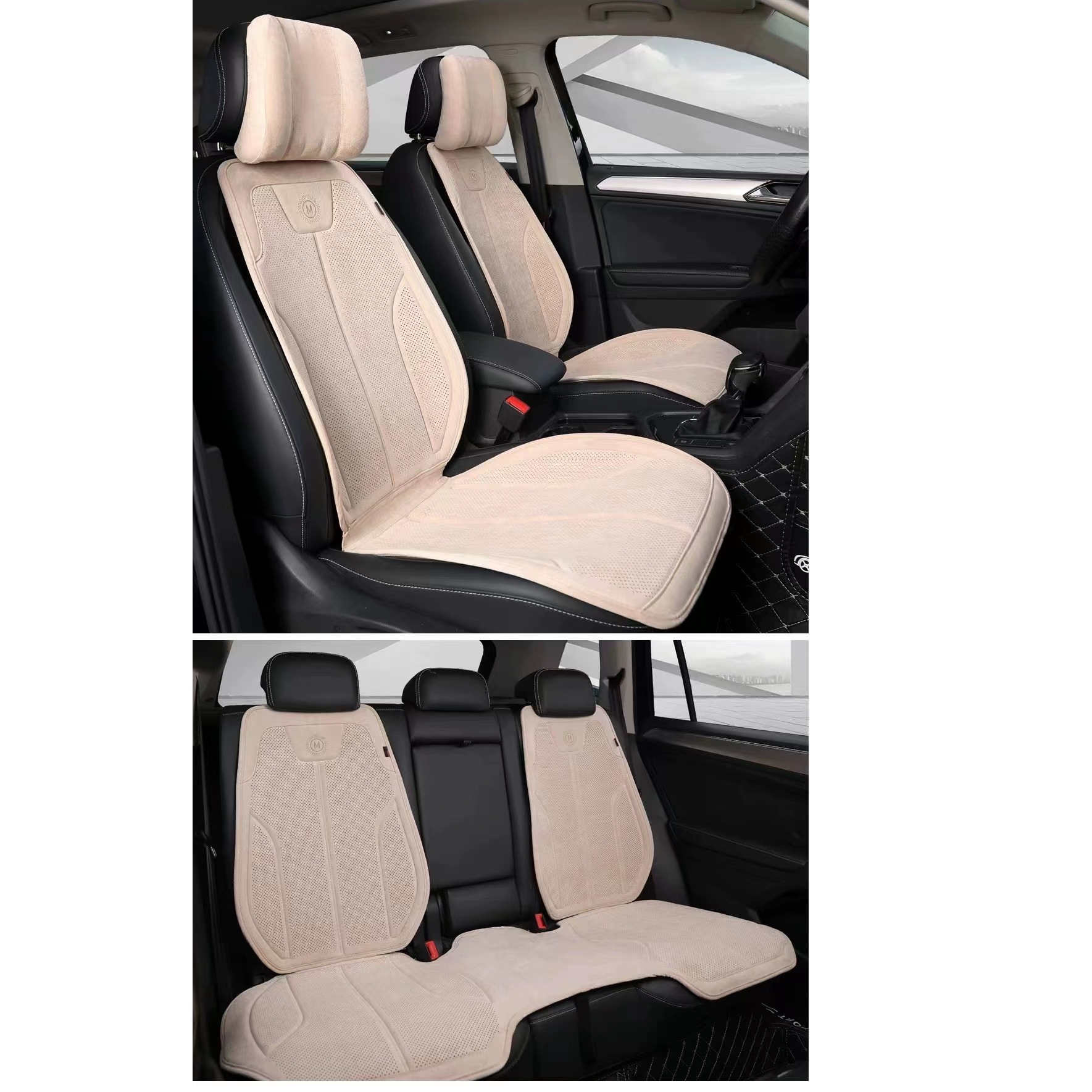for All Seasons | Universal Seat cushion, seat cover - beige