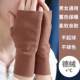 Autumn and winter warm gloves double-sided velvet self-heating half-finger touch screen open finger office gloves non-ball warm gloves
