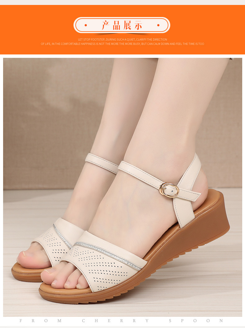 C4787 1280K GIÀY DÉP SANDAL NỮ RUITDT BIG SIZE NGOẠI CỠ MÙA HÈ TRUNG NIÊN MA SÁT CHỐNG TRƯỢT ĐẾ XUỒNG GIÀY DÉP NỮ DA BÒ G04 SẢN PHẨM MỚI