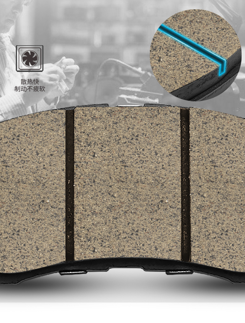 Feidun is suitable for Deep Blue SL03 brake pads, S05 Deep Blue, S07, L07 Deep Blue, and G318 front and rear wheel modified brake pads