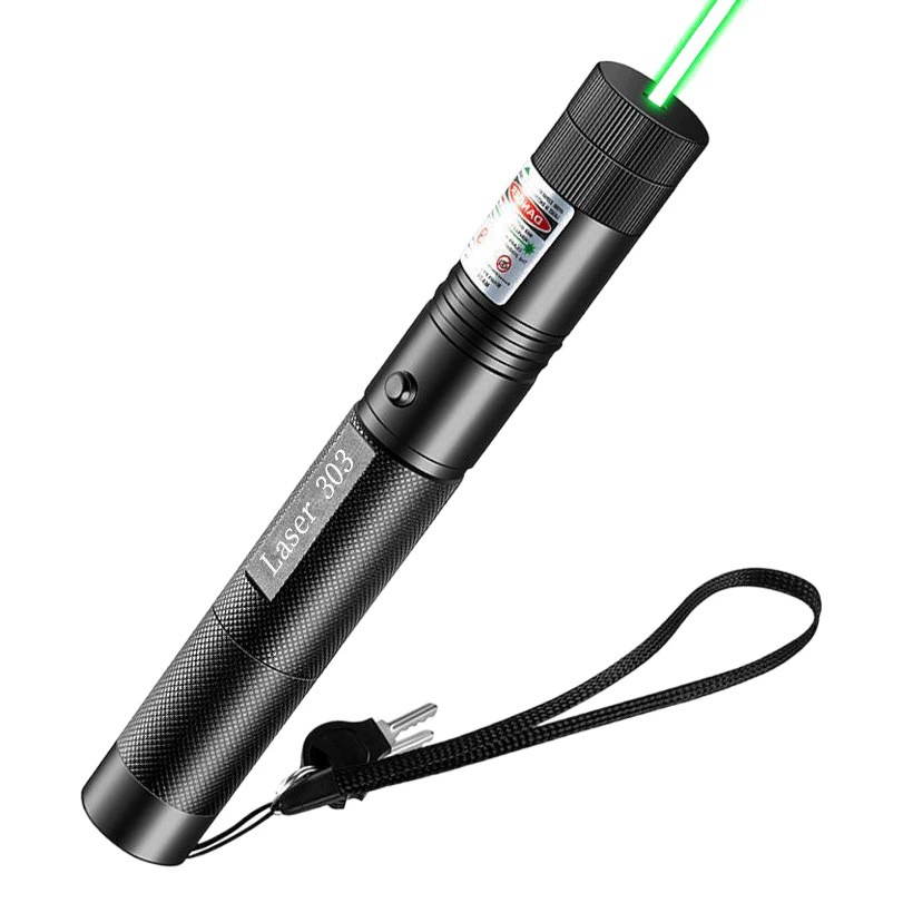 303 Лазерный фонарик Мощный Gympani Многопечатный уличный сильный свет Высокопроизводительная лазерная указка