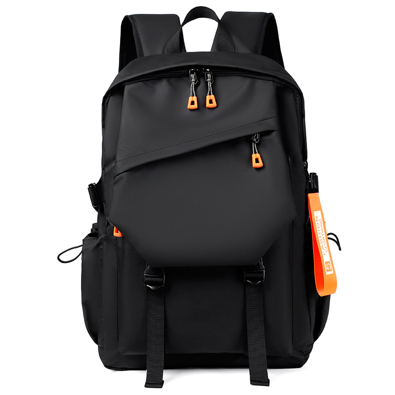 Nueva tendencia mochila de hombro para hombres mochila de computadora de gran capacidad bolsa de viaje para estudiantes de secundaria mochila para estudiantes de secundaria