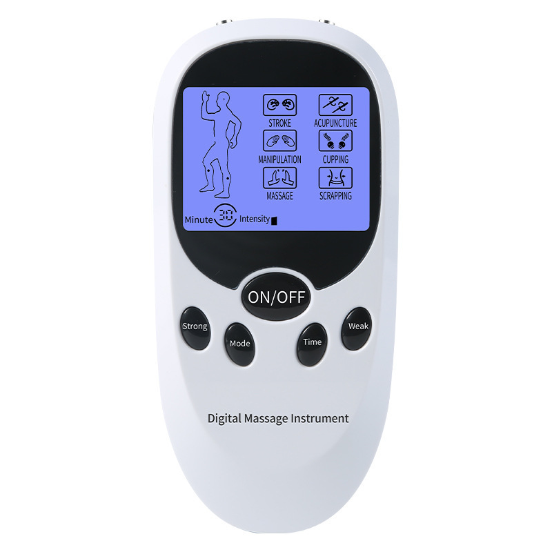国境を越えた新製品ホット販売デュアル出力家庭用子午線デジタルマッサージャーミニポータブルブラックテクノロジー|undefined