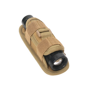 Multifunctional 360 ° Rotating Tactical Flashlight Case, Casual Sports Bag, Universal Flashlight Waist Bag, Flashlight Bag