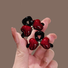 精致小巧珍珠蝴蝶结迷你刘海小抓夹女2025新款高级感公主头碎发夹