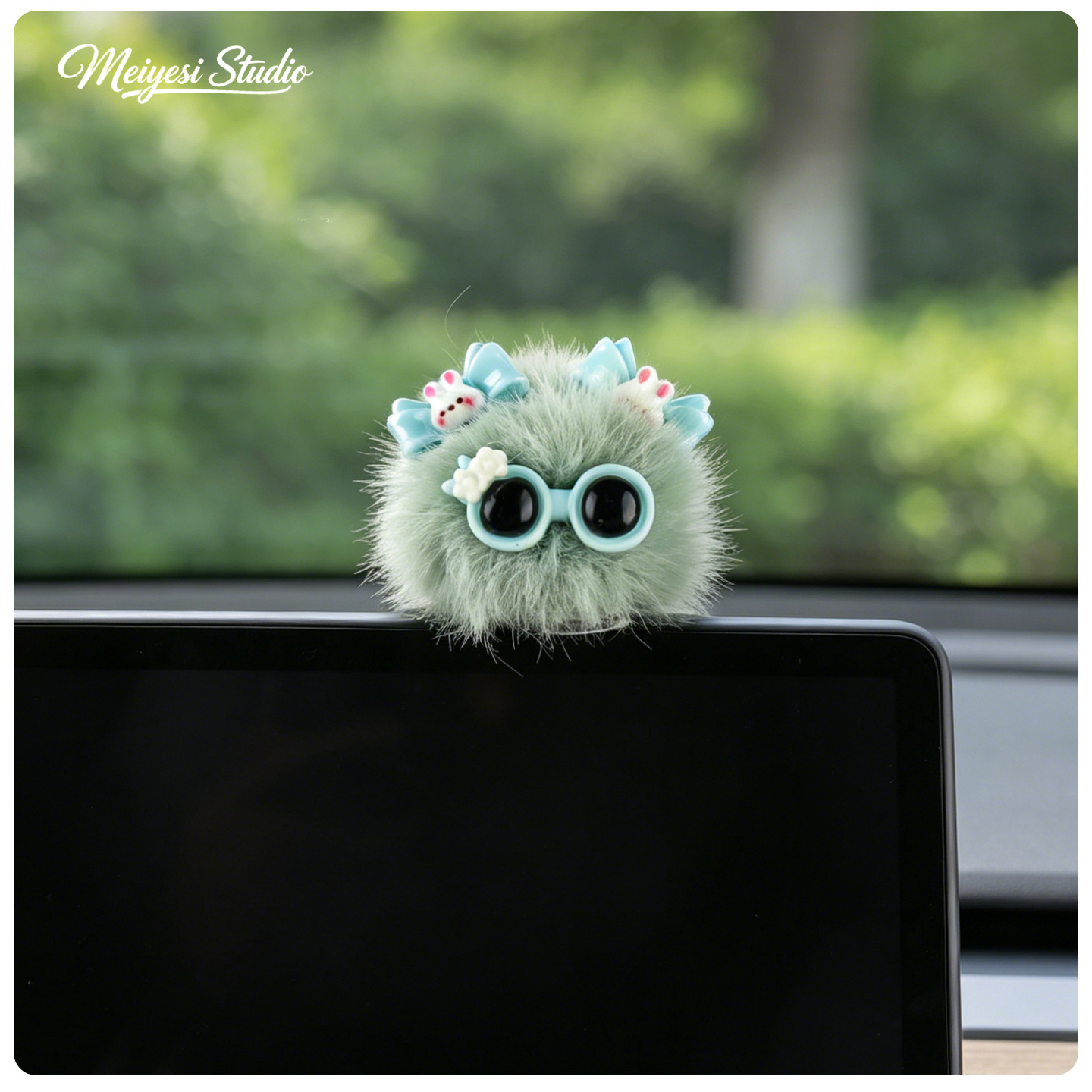 Nuevo elfo de carbón peluche pin de pelo accesorios agujeros zapatos bolsas decoración llaveros peluche adornos para automóviles