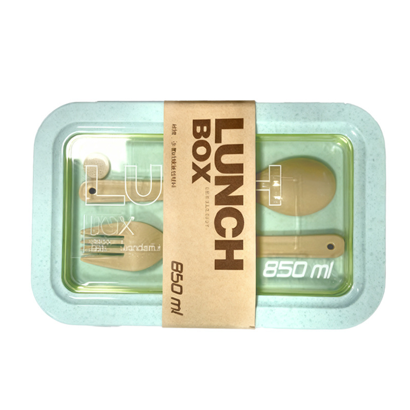 Lonchera japonesa térmica con compartimentos — apta para microondas, con cubiertos, ideal para oficina o frutas