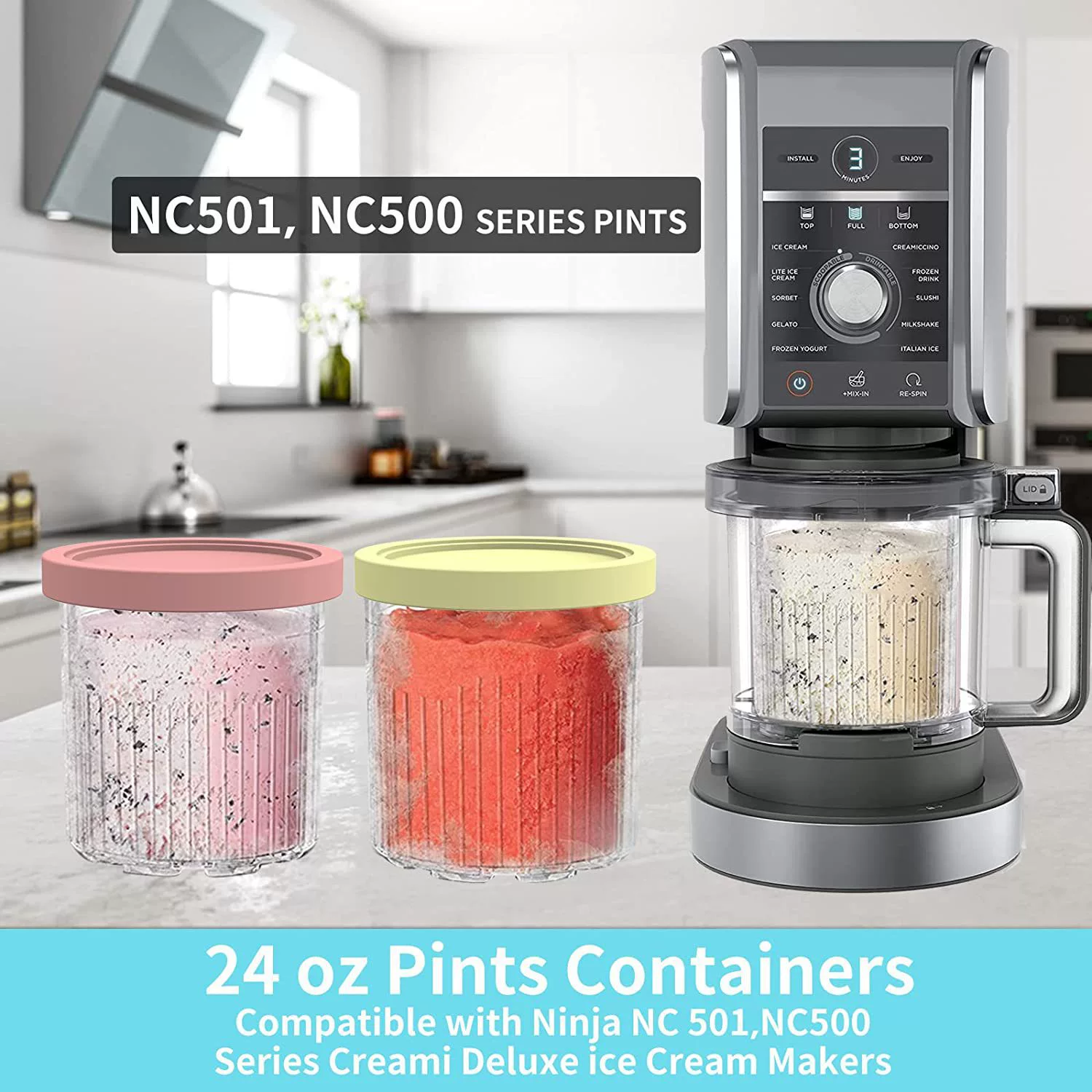 Новый продукт Ninja CreamI Cream Luxury Ice Cream Cup подходит для Ninja NC500 NC501 серии
