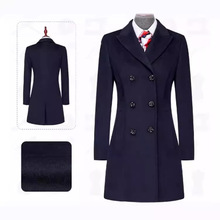 厂家直销女式商务韩版白领公司高管大衣