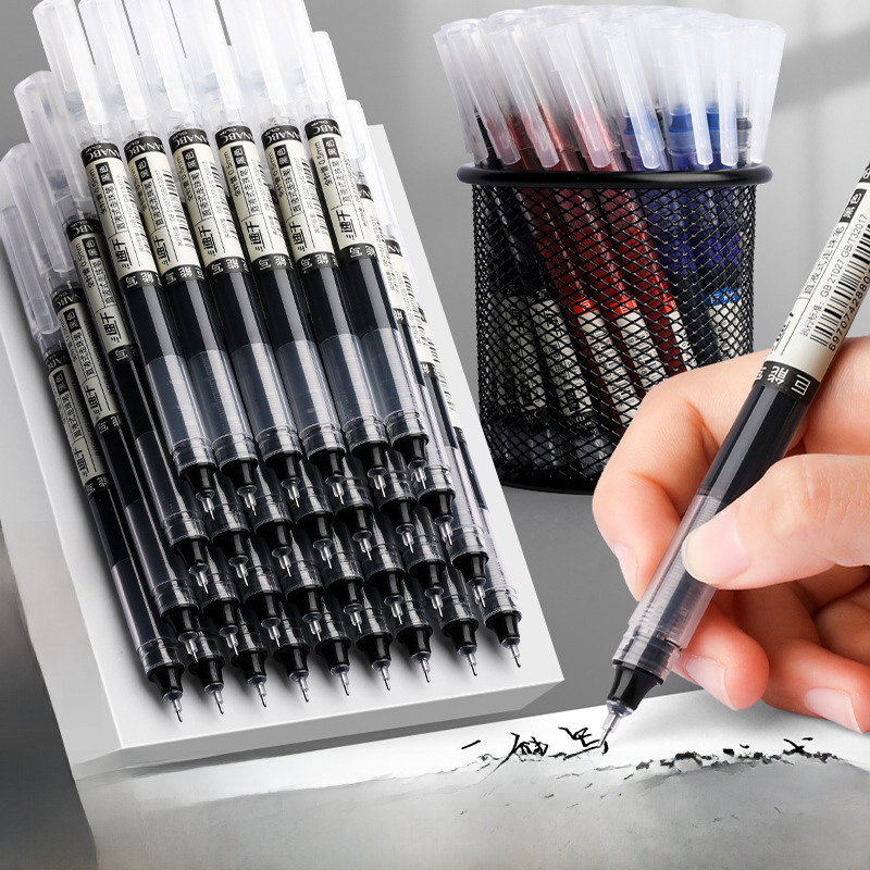 Rollerball capacious rollerball pen