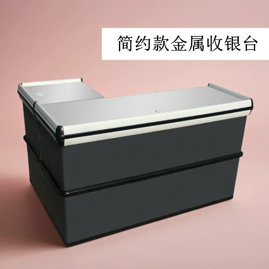 Кассовый прилавок современный минималистичный для продуктового магазина, угловой, для кафе, L-образный, прямой, кассовый прилавок POS